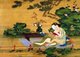 China: <i>chun hua</i> erotic 'Spring Picture' to illustrate a scene from the Ming Dynasty (1368-1644) erotic classic Jin Ping Mei or 'The Golden Lotus', mid-Qing Dynasty