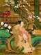 China: <i>chun hua</i> erotic 'Spring Picture' to illustrate a scene from the Ming Dynasty (1368-1644) erotic classic Jin Ping Mei or 'The Golden Lotus' (detail), mid-Qing Dynasty